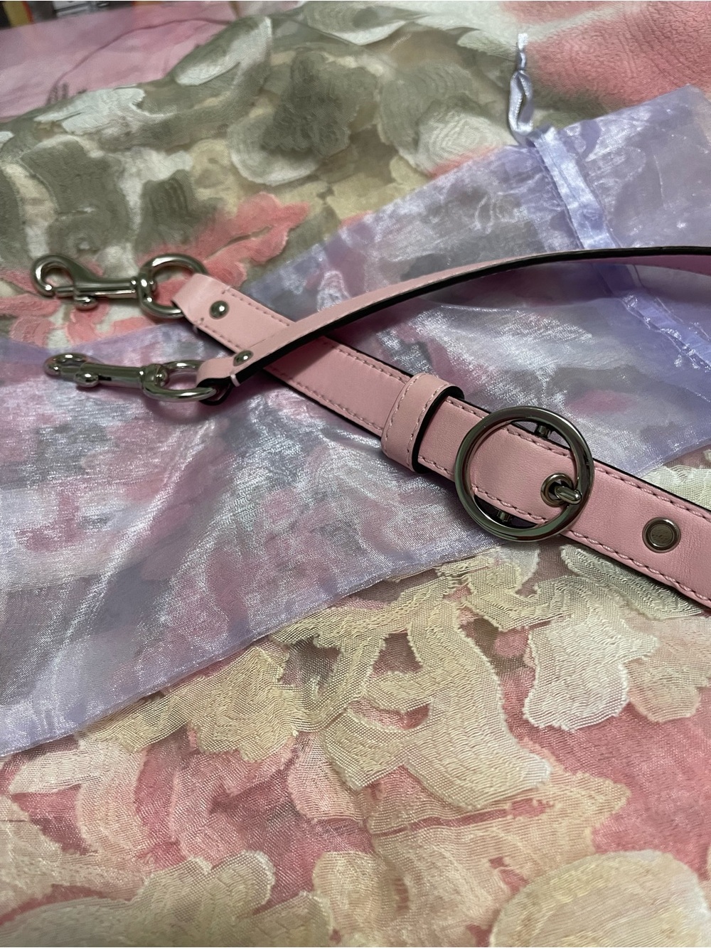 Coach Leather pink replacement strap for handbag. From a SoHo bag.